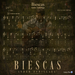 Biescas - Partitura/Tablatura